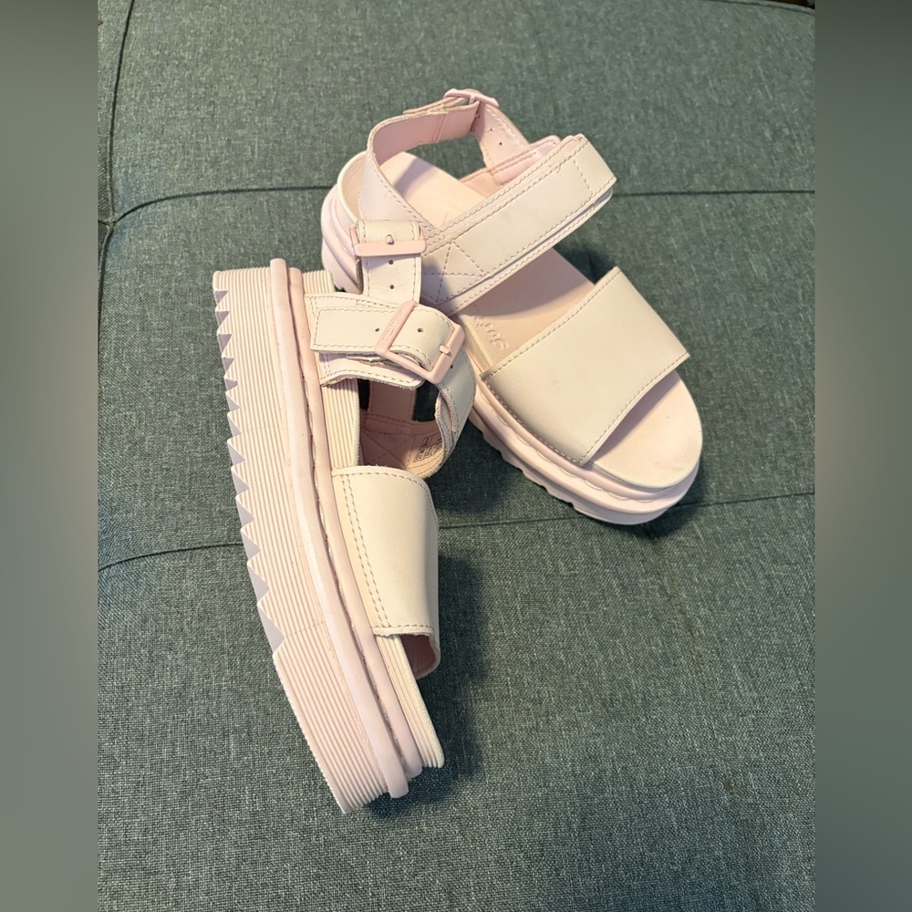 Dr. Martens Brief On Voss Mono Hydro Pink Open Toe Sandal NEW - Picture 3 of 10